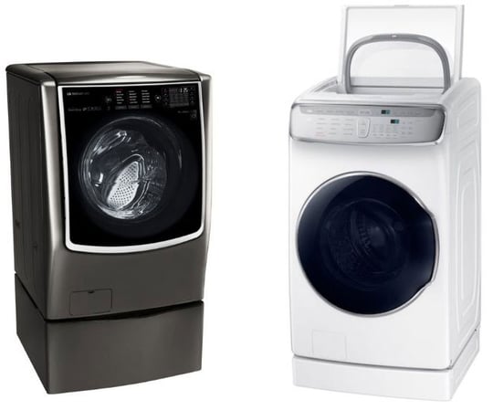 LG-and-samsung-largest-front-load-washers