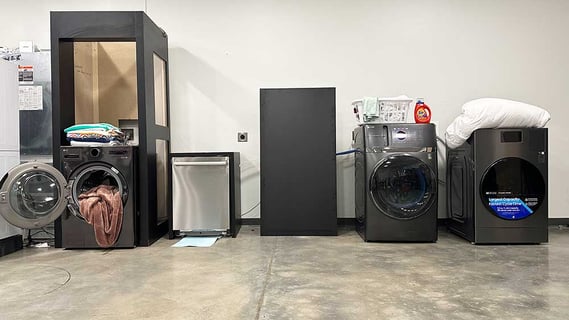 GE Profile UltraFast vs. LG WashCombo vs. Samsung Bespoke AI Combo Washers & Dryers