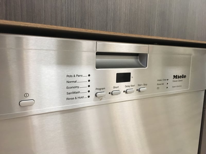Miele G4228CUSS controls