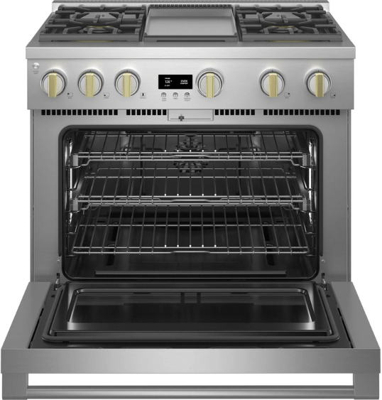 Monogram-ZGP364NDTSS-36-Inch-Range-Oven-Capacity