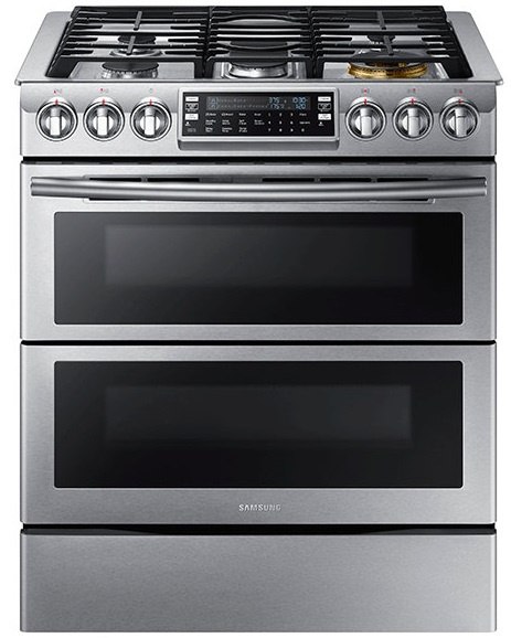 Samsung NX58K9850SS Convection Slide-In Gas Range