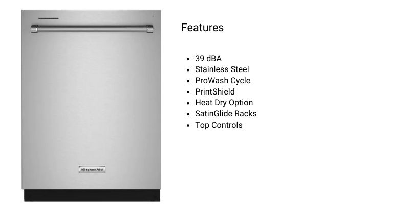 stainless steel dishwasher ratings