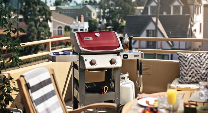 Red Weber Spirit II - Photo Courtesy of Weber