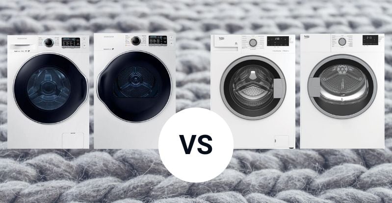 Samsung Vs Beko Compact Vented Laundry