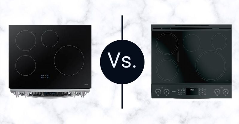 Samsung Vs. GE Profile Induction Range Cooktops