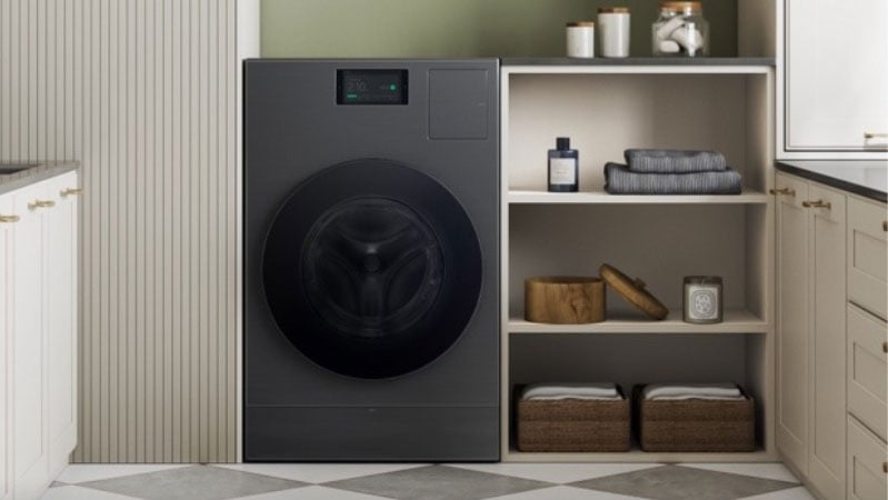 Samsung-Bespoke-AI-Combo-WD53DBA900HZA1-Laundry-room