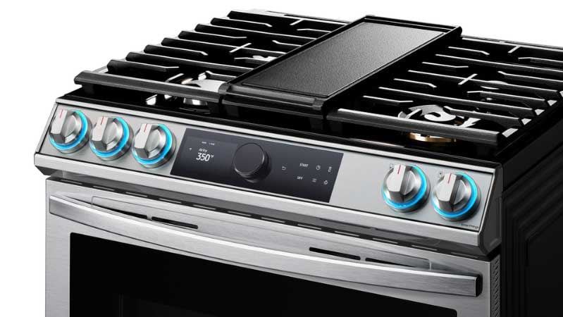 Samsung-Gas-Slide-In-Range-NX60T8711SS-Cooktop