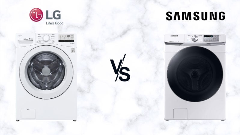 Lg shop samsung washer