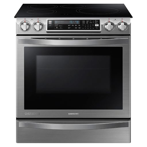 Samsung Chef Collection Slide in Range Samsung Chef Collection Slide in Range