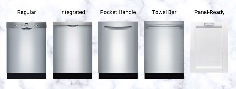 Styles-of-Bosch-Dishwashers