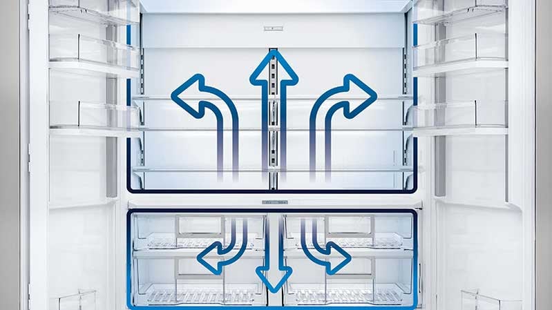 Sub-Zero-CL3650UOD-Refrigerator-Air-Circilation