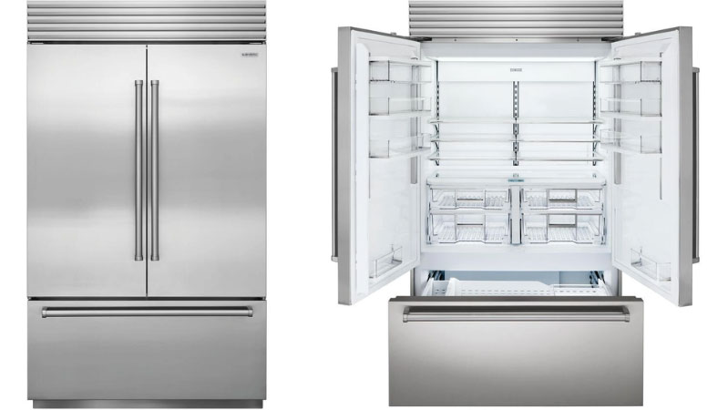 Counter depth refrigerator 48 inches deals wide