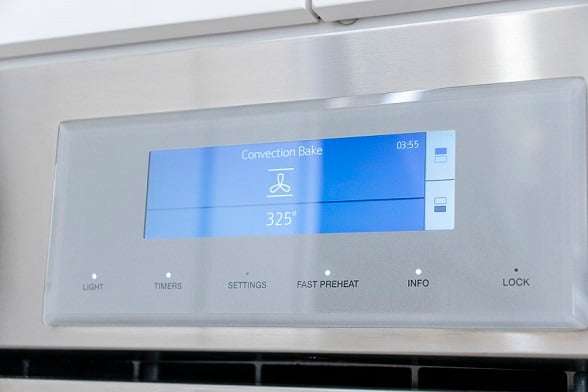 Thermador Pro wall oven controls