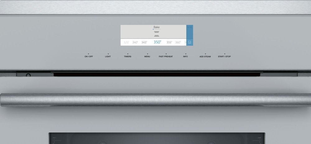 Thermador Steam Oven Controls