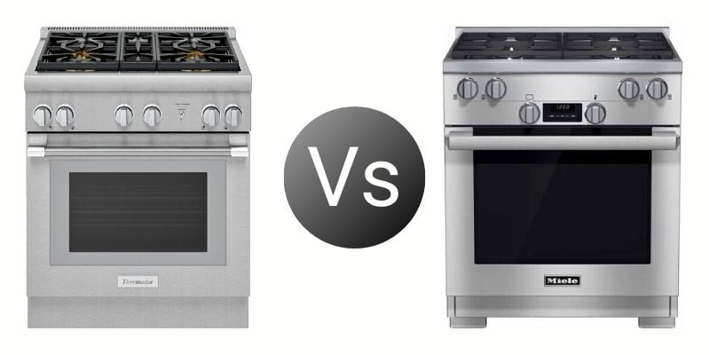 Thermador Vs. Miele 30-Inch Professional Ranges