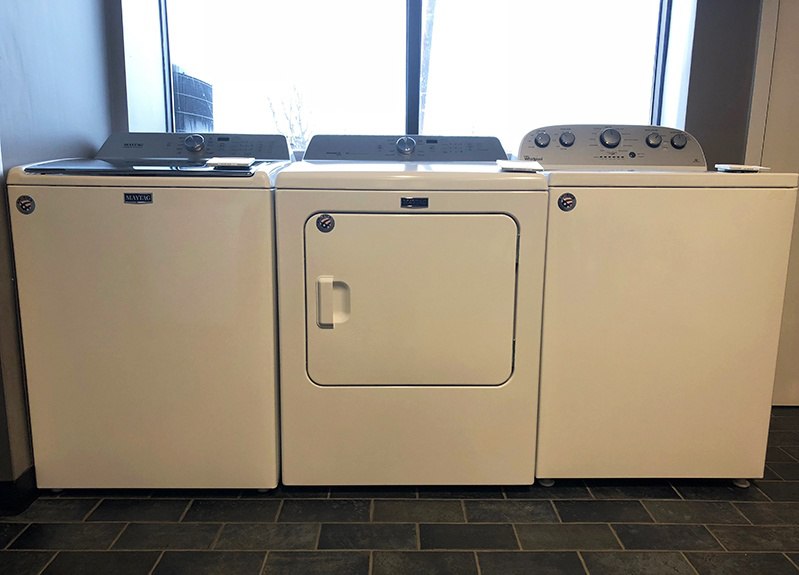 Top Load Laundry Display in Boston
