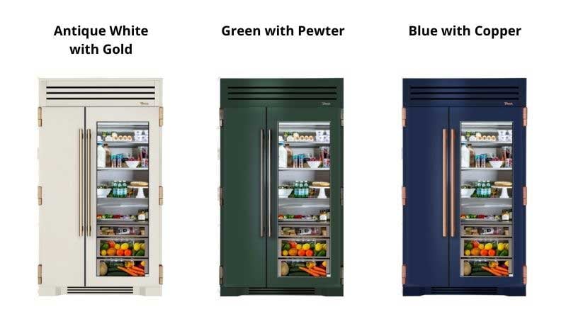 True-Refrigeration-Popular-Finish-and-Hardware-Combinations