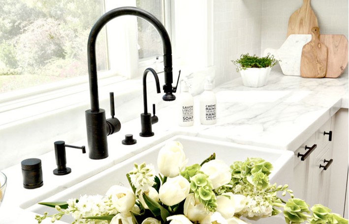 Waterstone Industrial Pull Down Kitchen Faucet
