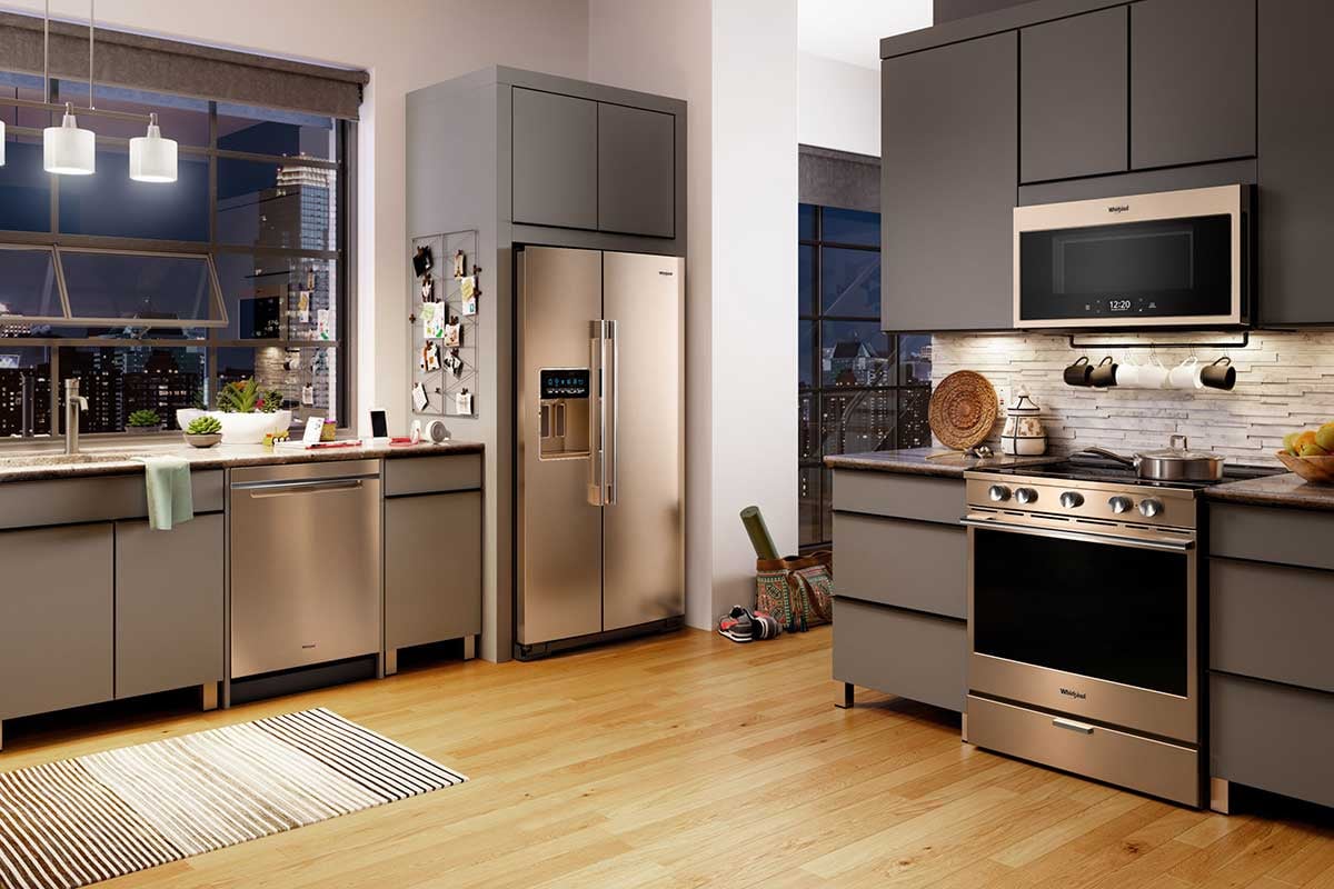 Jenn Air Appliances In Oiled Bronze Bronze Kitchen Colorful