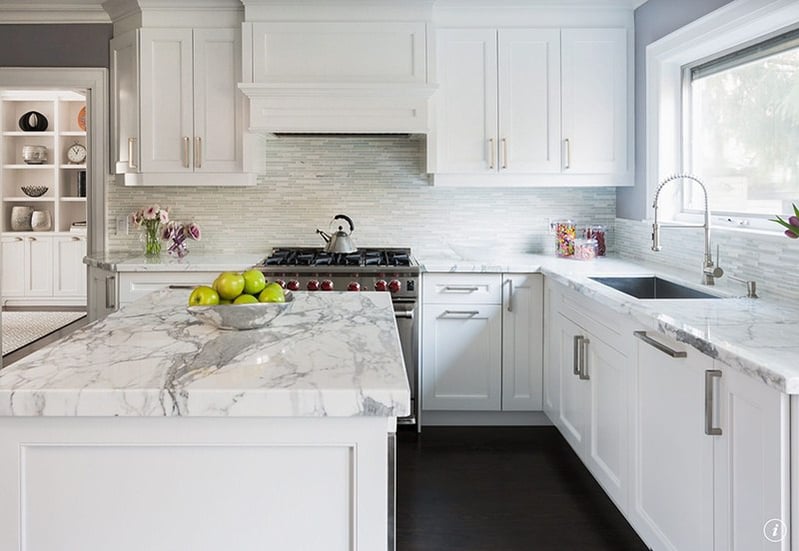 White and grey kitchen-1