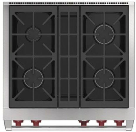 Wolf-30-Inch-Dual-Fuel-Professional-Ranges-DF304-Stovetop