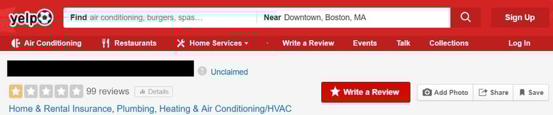 Yelp Reviews