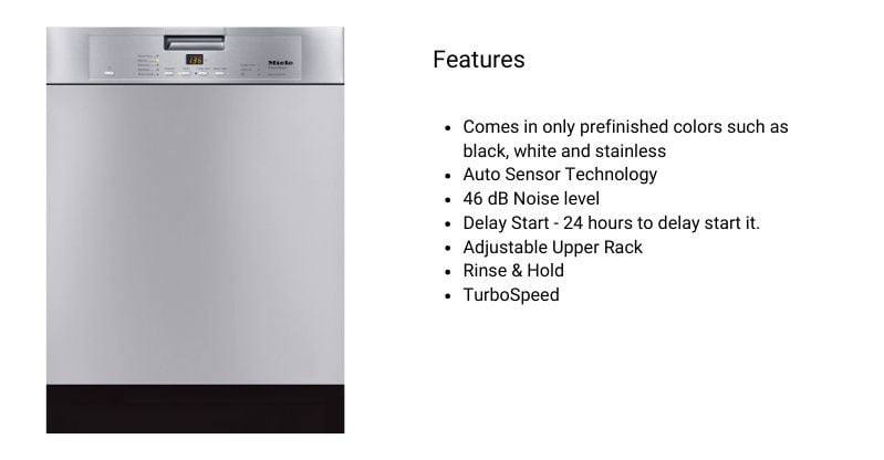 Best Miele Dishwashers For 2020 Reviews Ratings Prices