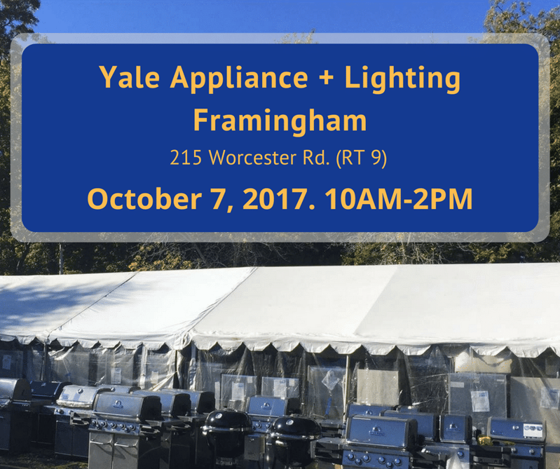 yale sidewalk sale october 7th in framingham