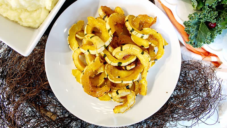 Delicata Squash Made by Saba Wahid at Yale Appliance