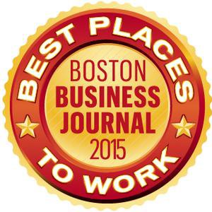 Boston Business Journal’s Best Places to Work 2015