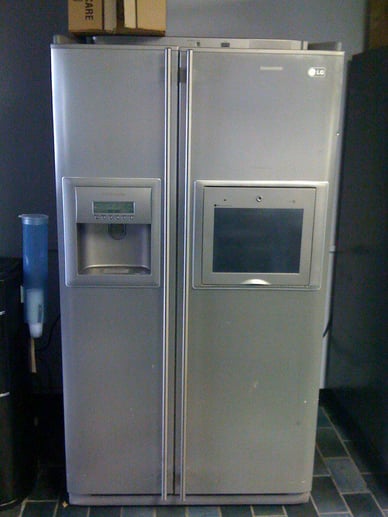 first lg internet ready refrigerator