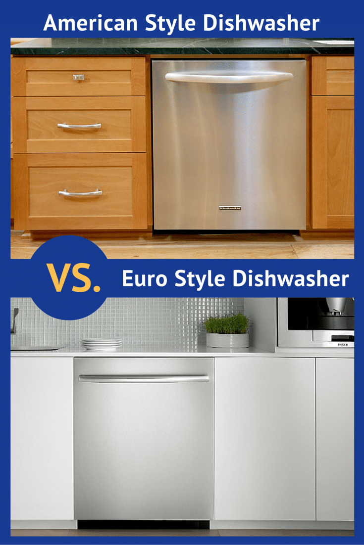 American Style vs. European Style Dishwashers (Reviews / Ratings)