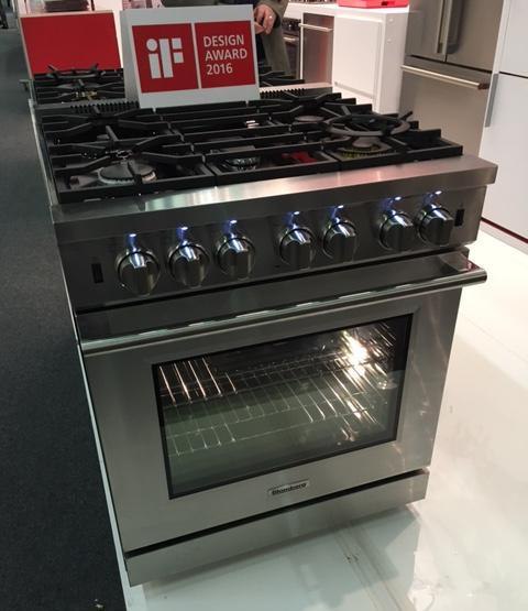 blomberg ranges at architectural digest home design show