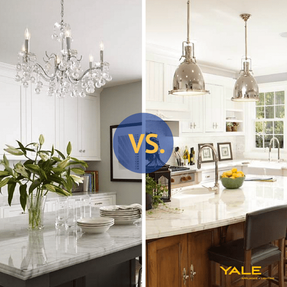 Chandeliers Over A Kitchen Island, Small Chandeliers For Kitchen Island