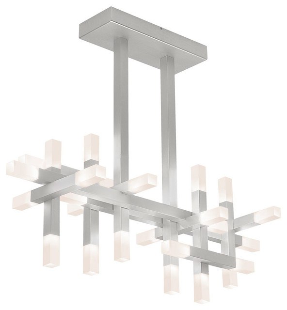 Pendants vs. Chandeliers Over a Kitchen Island (Reviews/Ratings/Prices)