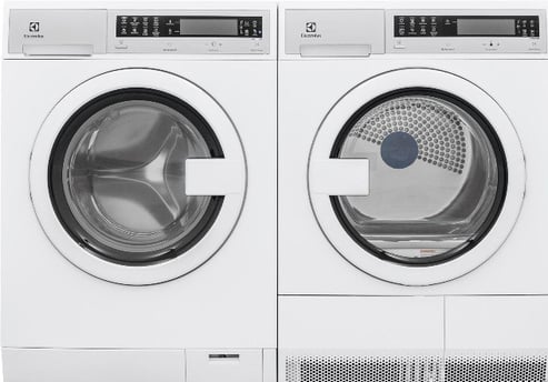 Electrolux EIFLS20QSW and EIED20QSW Pair Best Compact Condenser laundry