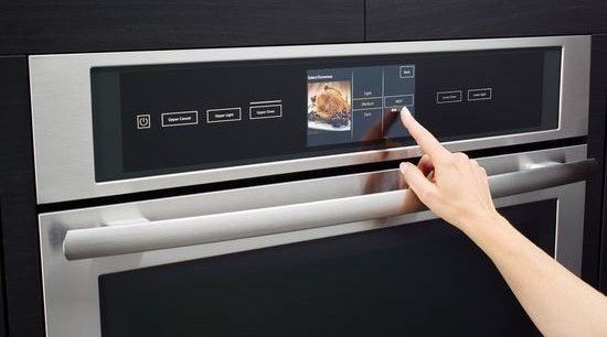 Jenn-Air V2™ Double Wall Oven JJW3830DS LCD screen