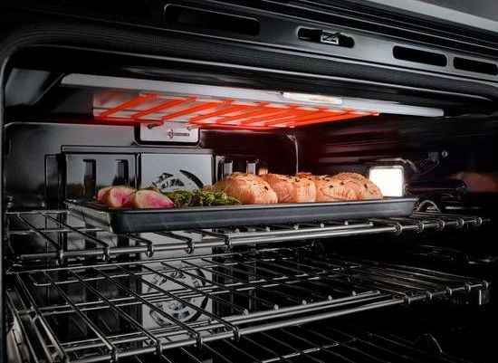 Jenn-Air V2™ Double Wall Oven JJW3830DS no preheat heating element