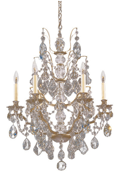 Schonbek “Bordeaux” Chandelier neoclassical lighting