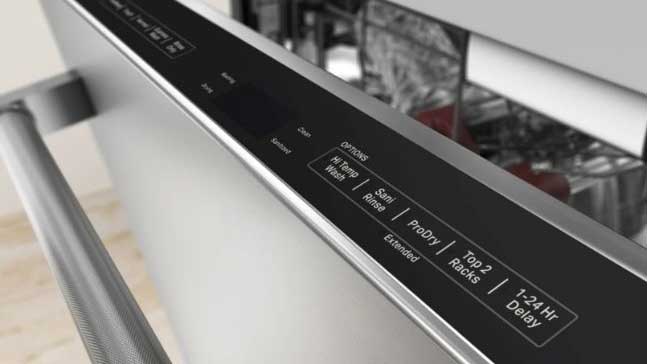 Kitchenaid dishwasher 2024 control panel