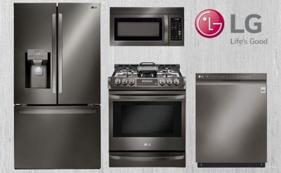 Samsung vs. LG Black Stainless Steel Kitchen Packages (Reviews ...