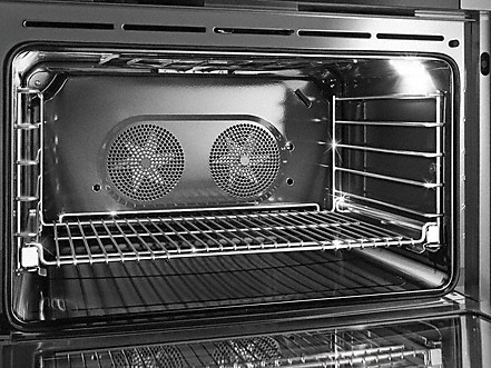 miele twin convection in a 30-inch pro gas range