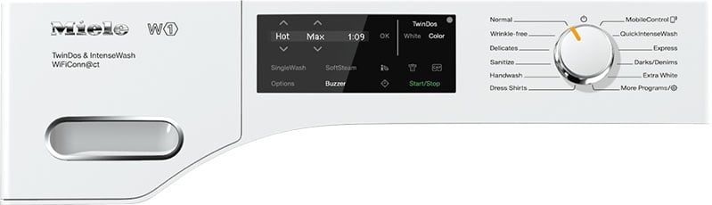 miele-w1-series-compact-laundry-controls