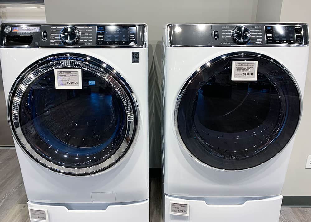 ge smart front load washer and dryer