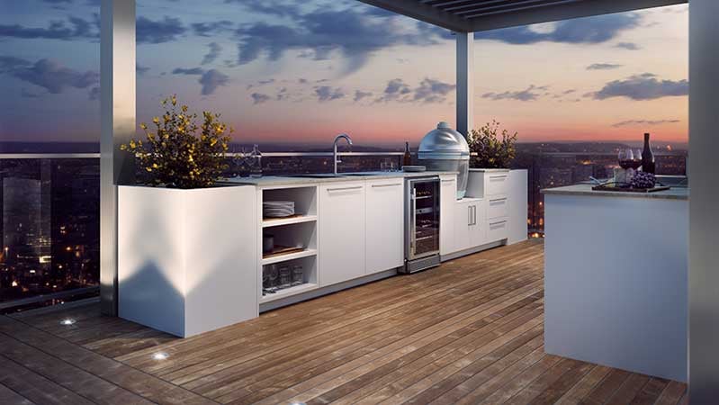 urban-bonfire-galley-shaped-outdoor-kitchen