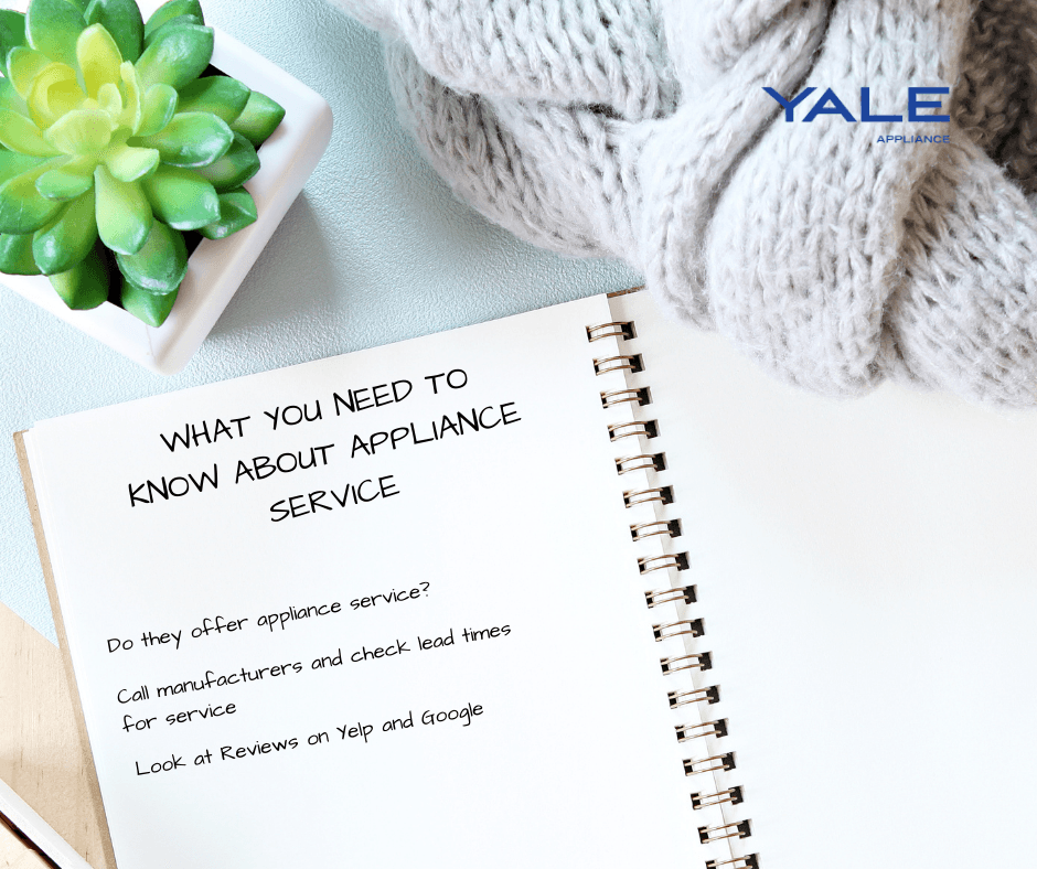 what you need to know about appliance service