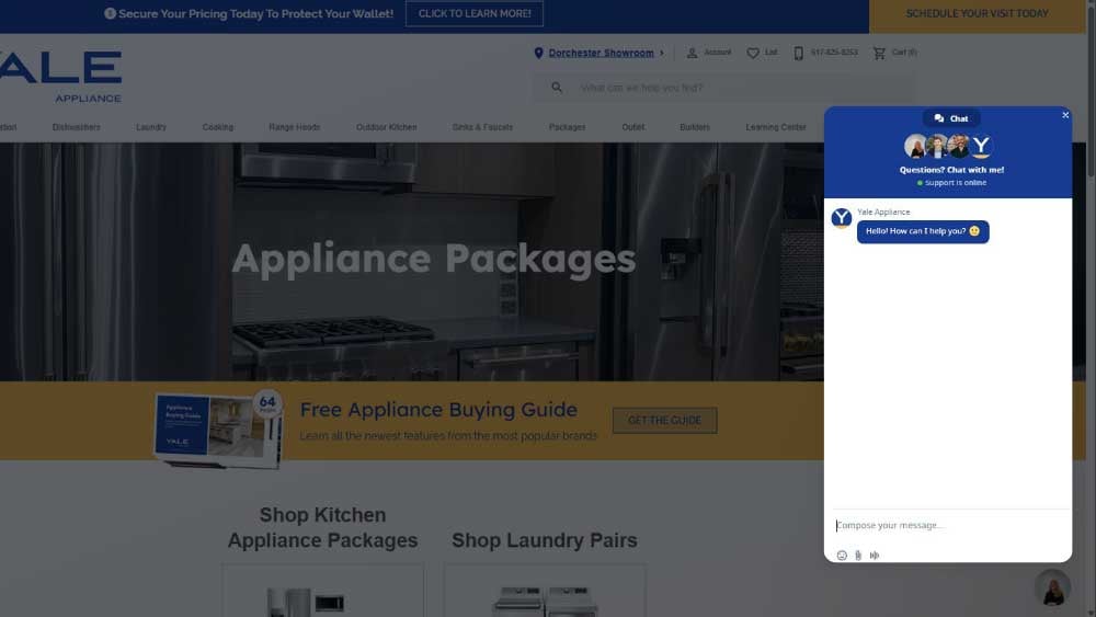 yale-appliance-live-chat