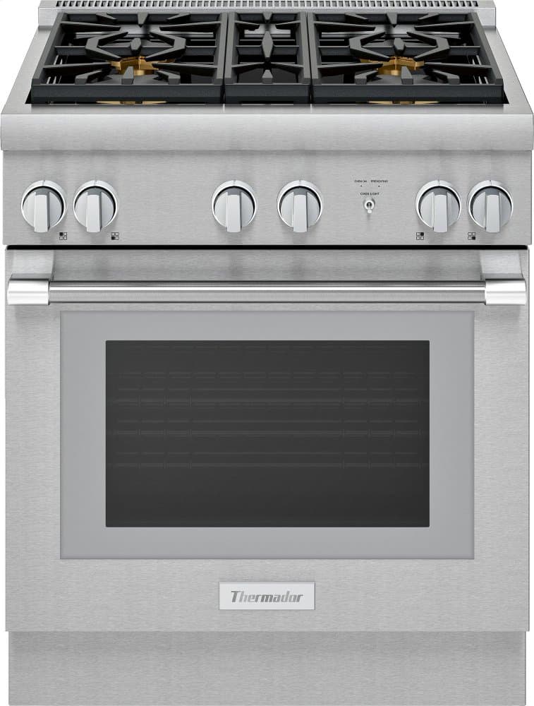 Thermador 30-inch all gas pro range prg304wh (1)