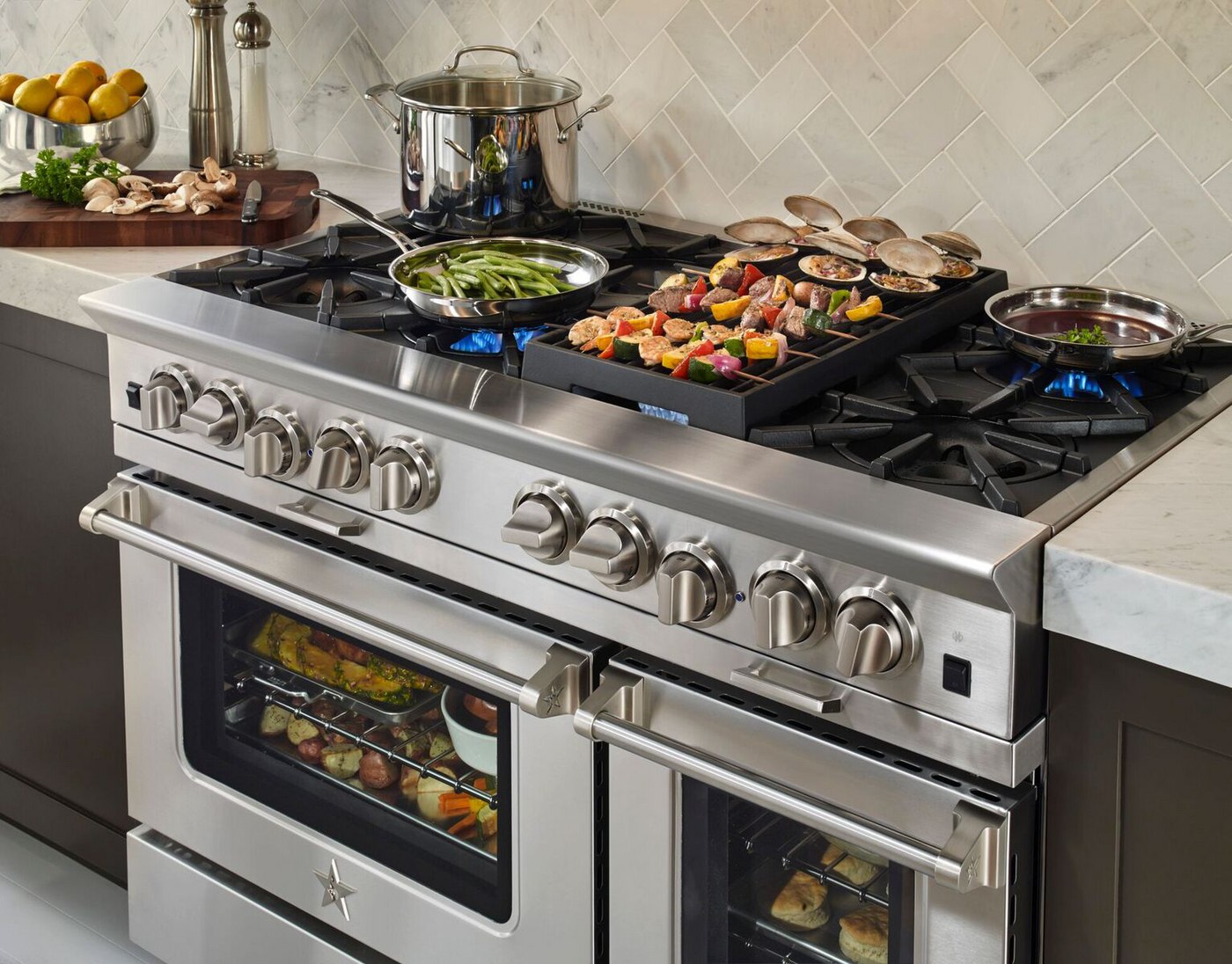 Pro Style Ranges for Home, Luxury Gas Ranges