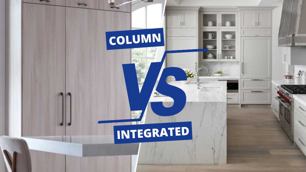 Counter-Depth vs. Integrated Refrigerators
